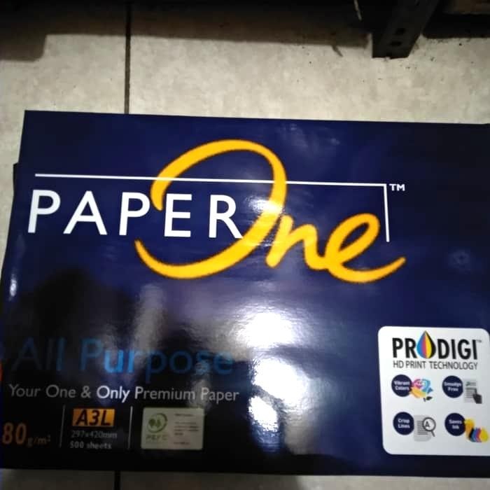 

Terlaris- Kertas A3 80 Gram Paper One Office Paper Print
