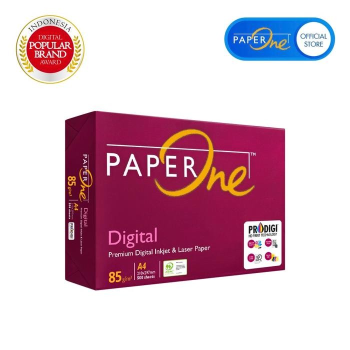 

Terlaris- Paper One 80 Gram Hvs A4 Paper 500