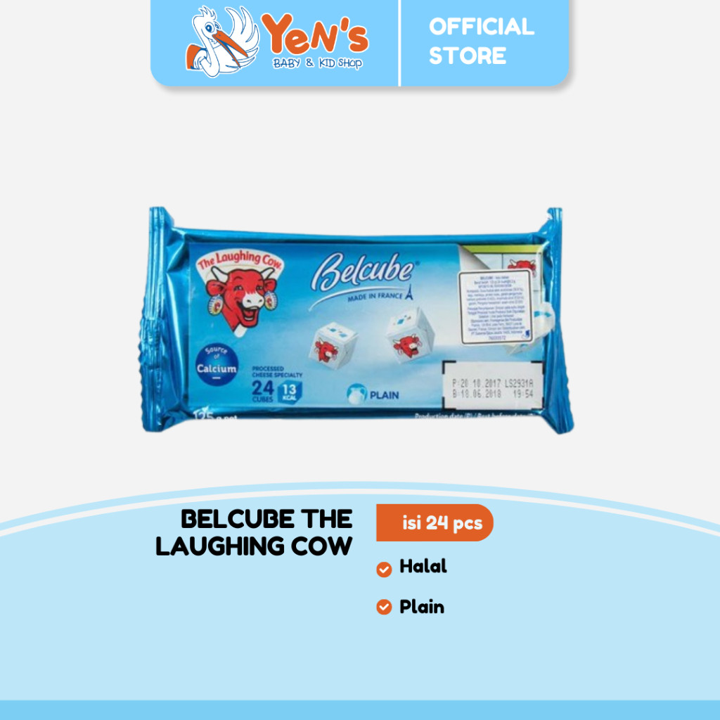 

Belcube The Laughing Cow Keju Kotak MPASI isi 24 pcs