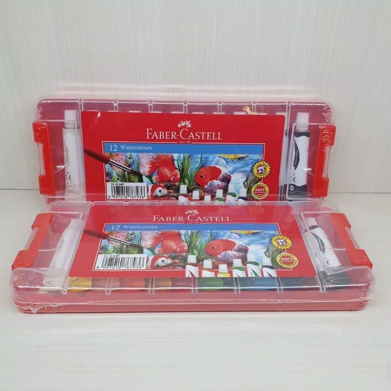 

Watercolours 6 ml set 12 Faber Castell / Cat Air Faber Castell