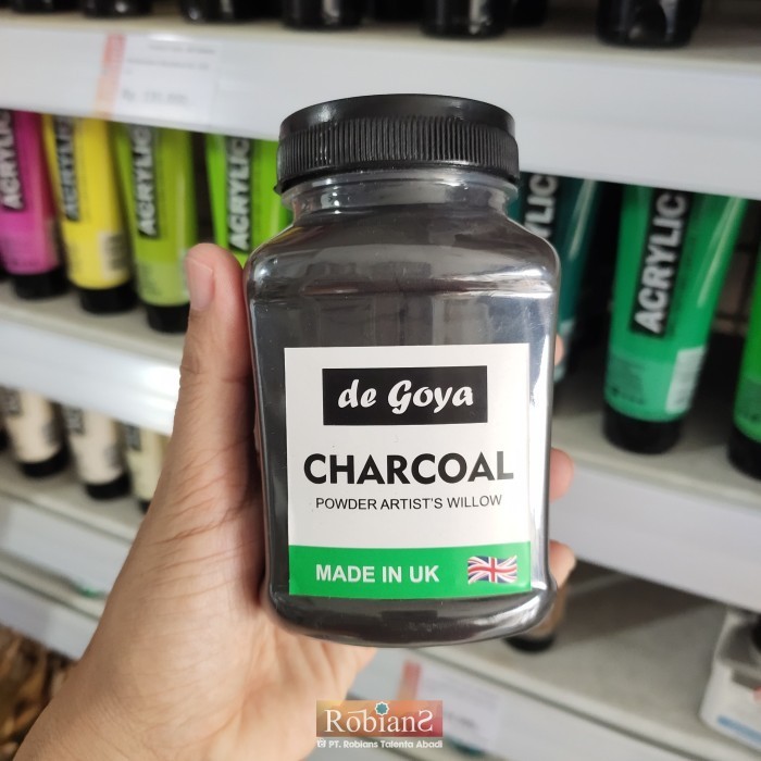 

Art - Serbuk Arang Hitam Gambar - De Goya Charcoal Powder Uk. 80 Gram