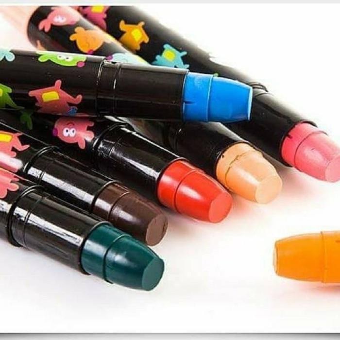 

Art - Joan Miro Babyroo Silky Crayon 36Pcs Body Face Painting Food Grade Non Toxic Children Safe