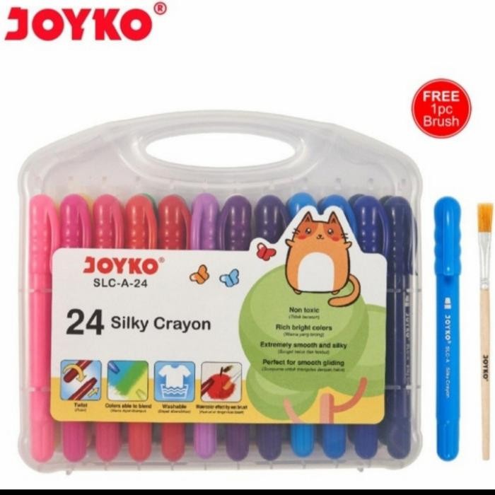 

Art - Silky Crayon Twist Slc A 24 Joyko