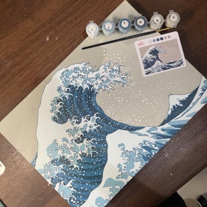 

Art - The Great Wave - Paint By Numbers - 35X25Cm - By Lukisyuk