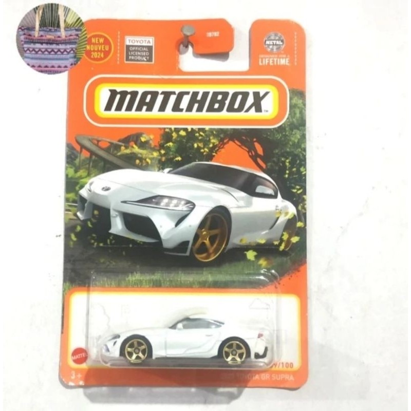 Matchbox 2023 Toyota GR Supra White putih