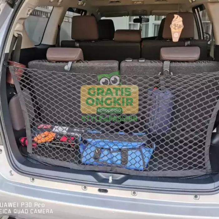 PREMIUM luggage jaring bagasi fortuner 2019 original innova reborn cargonet