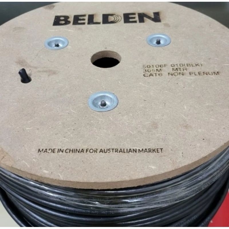 Kabel LAN FTP Belden cat6 Outdoor Kabel jaringan LAN cat6 Outdoor 100 Meter