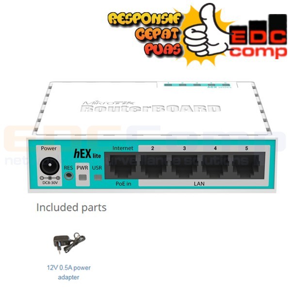 MikroTik RB750r2 Router Indoor RB750r2 / hEX Lite / RB750 r2