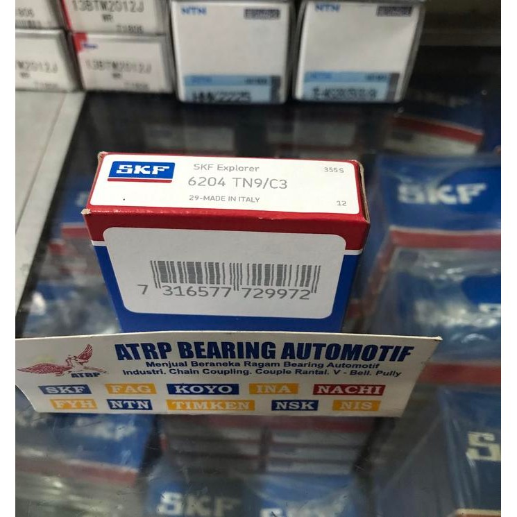 Ball Bearing 6204 Tn9/C3 Skf Original