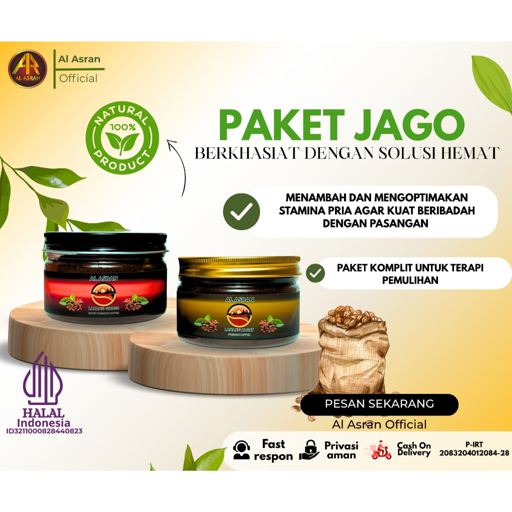 

Kopi Lanang Jagat & Kopi Lanang Godeg AL ASRAN [PAKET JAGO]