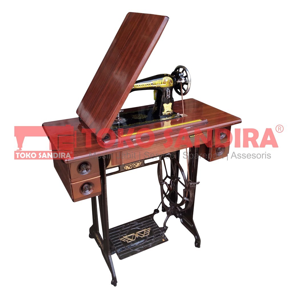 Mesin Jahit Butterfly JA-1/mesin jahit tradisional/mesin jahit manual FULL SET ( BARU )
