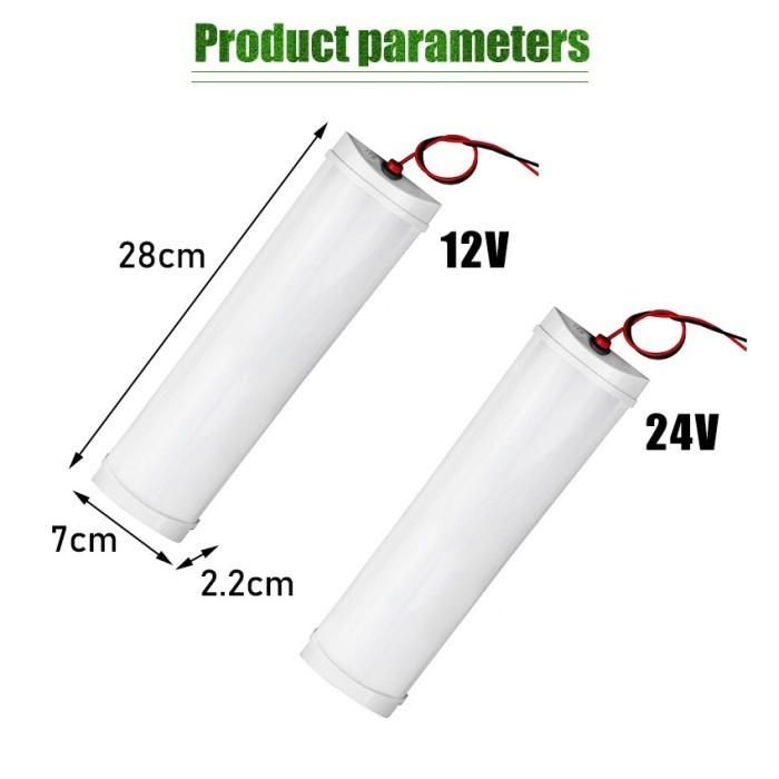PREMIUM Lampu Kabin Truk LED Plafon Interior Lampu Bagasi Atap Mobil Truck Bis Bus Warna Putih 12