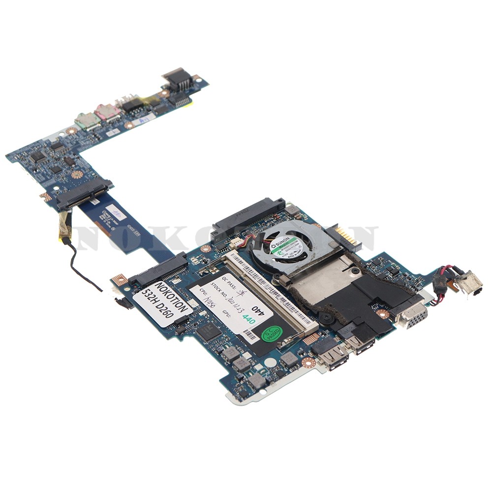 NAV50 LA-5651P For ACER aspire one 532H D260 For GATEWAY LT23 Laptop Motherboard With USB Lan Card W