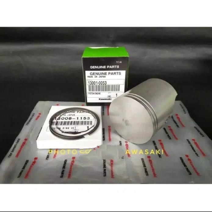 Unik Piston Kode B + Ring Seher Ninja 150 Rr Cbu Zx Blok 1878 Original Kawa