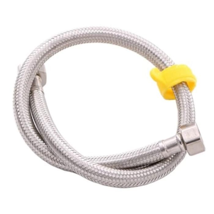 selang pipa fleksibel anyaman 60cm - selang shower flexibel anyam 60cm