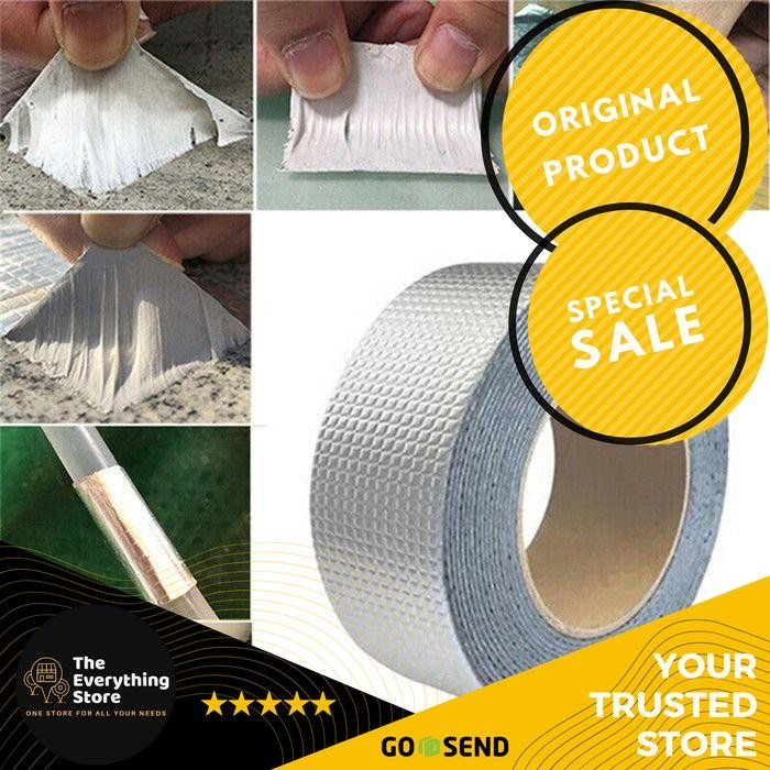 

Alumunium Foil Tape Anti Air Tahan Panas Bocor Perbaikan Atap READY !!