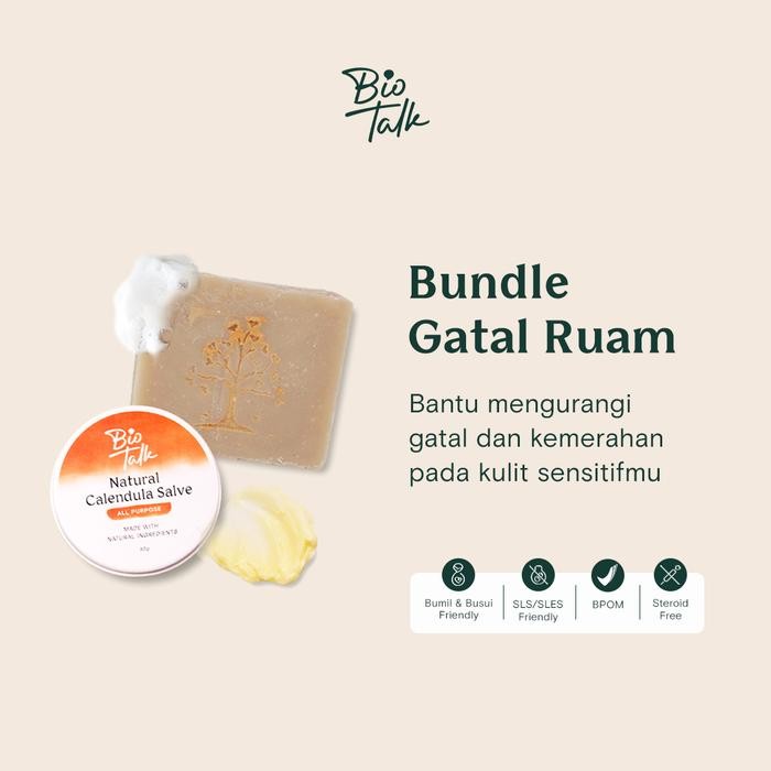 Barang Terlaris Biotalk Bundle Gatal Dan Ruam Salep Sabun Kulit Gatal Alergi Bagus Untuk Kulit