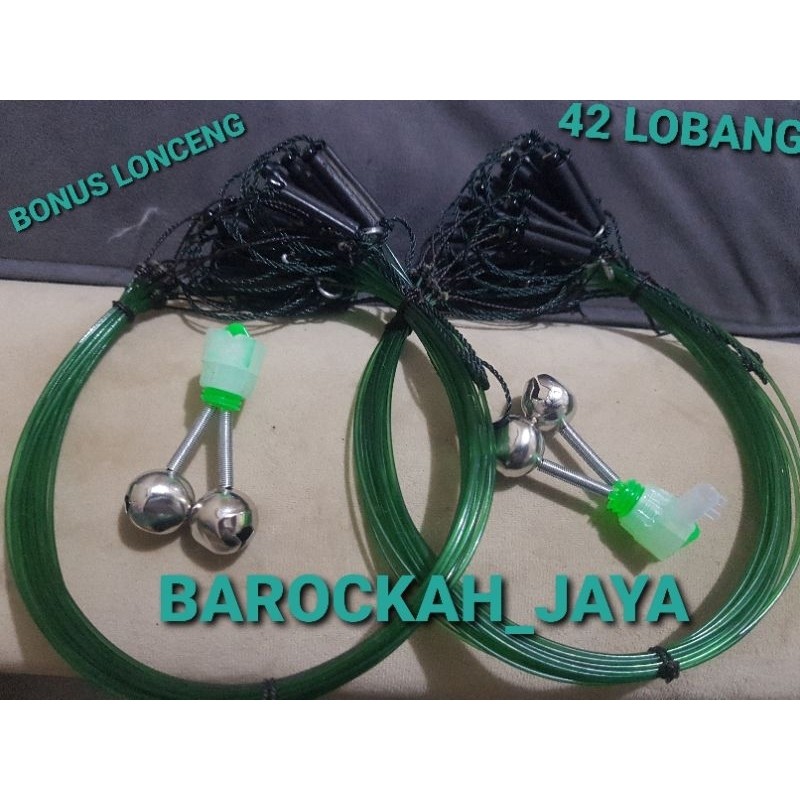 5 METER 42 LOBANG MATA RACIK GANTUNG JERAT RUAK WAK AYAM HUTAN KAREO BELIBIS