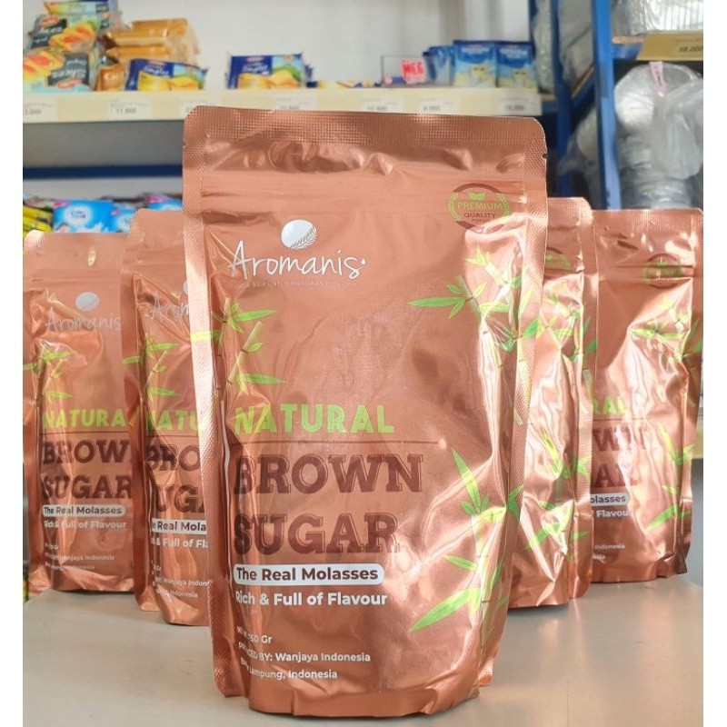 

Aromanis Brown Sugar 250Gr / Natural Brown Sugar 250Gr