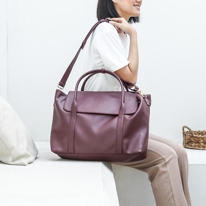 Sierra Tas Laptop Kulit Premium Quality Tas Laptop 14 Inch 15.6 Inch Women Laptop Bag nur