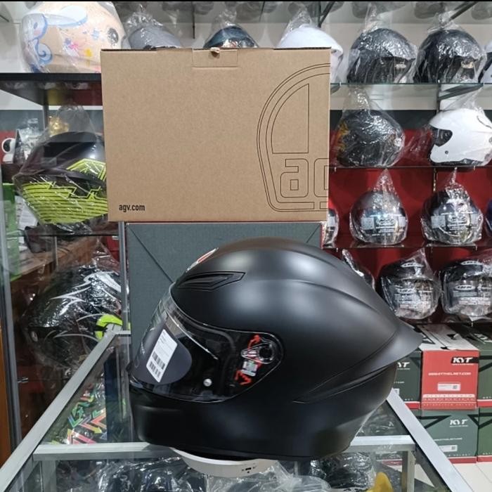 Terlaris Helm Agv K1 S Black Matt Doff K1S Fullface Ongkir Termurah