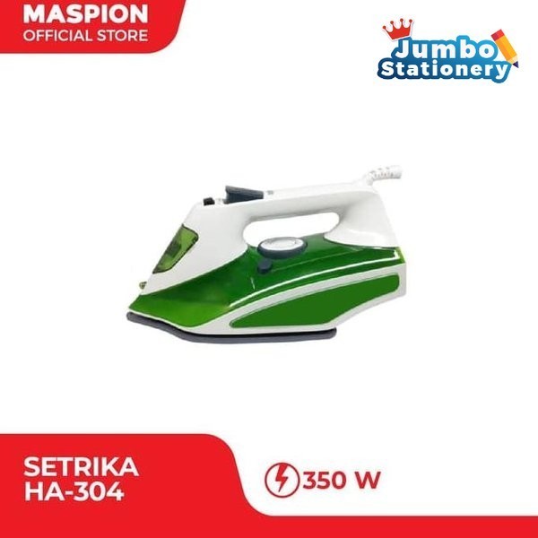 Setrika Uap Maspion HA-304 HA304 Gosokan Listrik