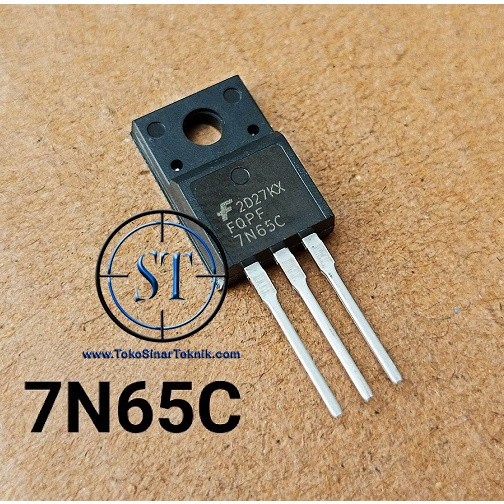 [YE] Transistor MOSFET 7N65C ORIGINAL 7n 65c 7n65 7N65 N-channel TO-220 ORIGINAL