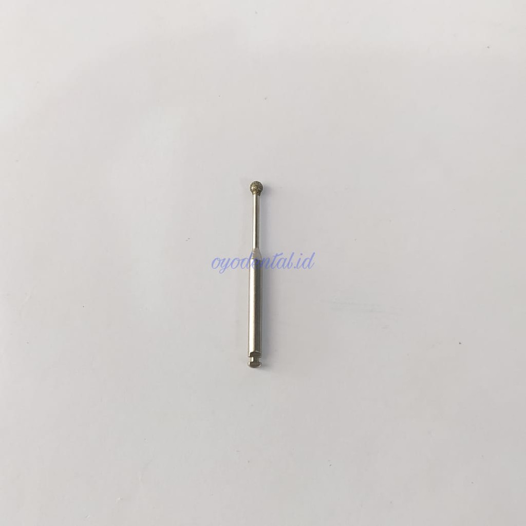 Dental round bur long shank low speed / bur bulat leher panjang