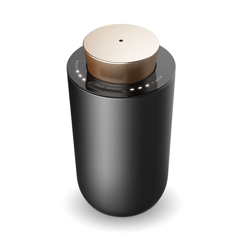 Penyebar Aroma Tanpa Air Mobil Cangkang Aluminium Pembersih Udara Portabel Penyebar Aroma Nebulizer 