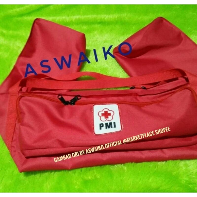 TAS SPALK/BIDAI, tas bidai alat P3K,berlogo PMI/tanpa Logo