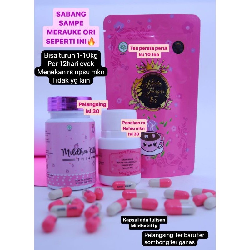 Mildhakitty pelangsing original BPOM paling ampuh
