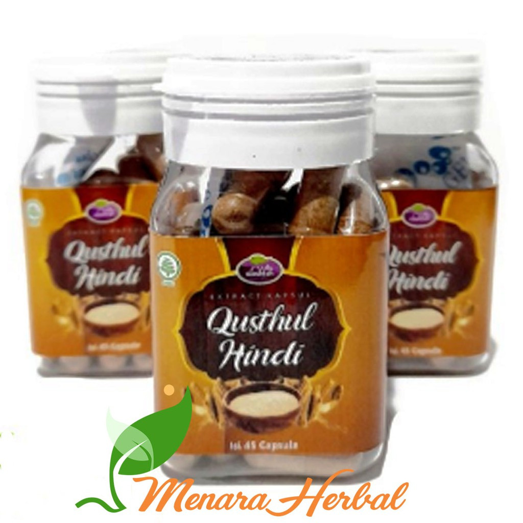 Herbal Kapsul Qusthul Hindi Qust Alhindi Qustul Hindy Kustul Hindi Qist Al Hindi shfah 45 Kapsul