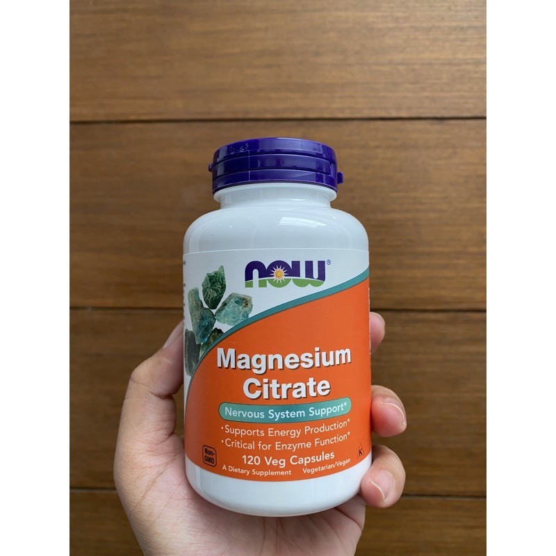 Now Foods Magnesium Citrate 120 180 240 Vegetarian Capsules Softgels