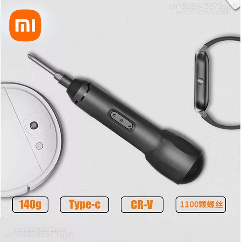Obeng Elektrik  Kit Bit Obeng Mini Isi Ulang Obeng Elektrik Tanpa Kabel Multifungsi Alat Listrik Rum
