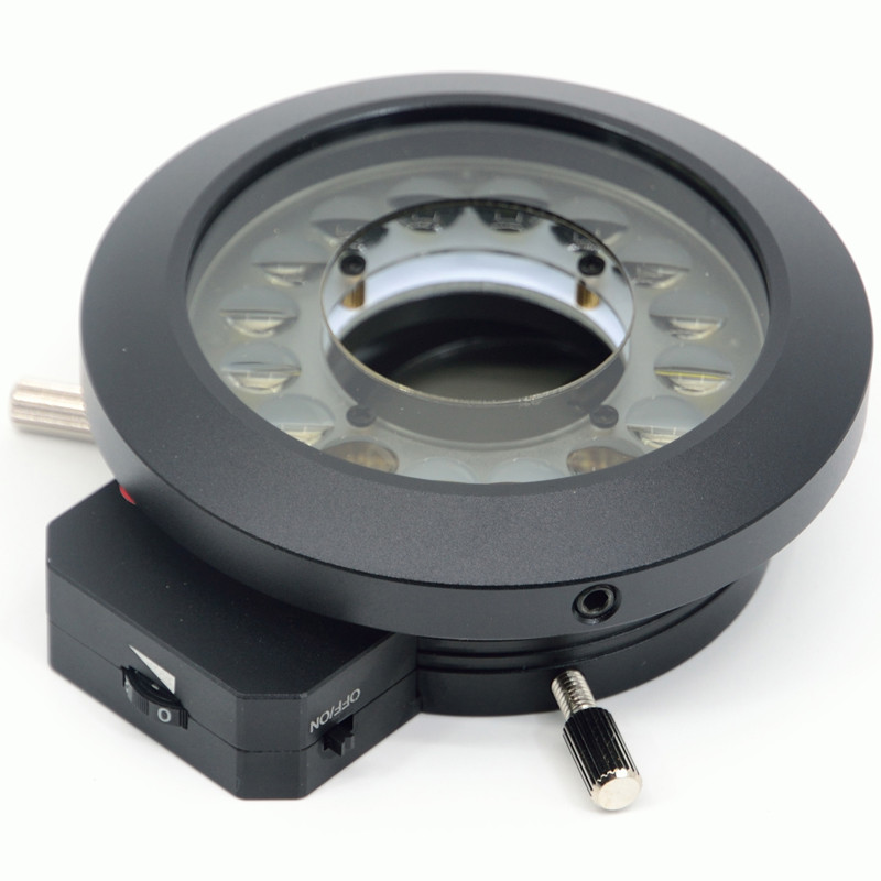 FYSCOPE Mikroskop Cincin Cahaya Illuminator 16 pcs Mikroskop terpolarisasi LED cincin cahaya Mikrosk