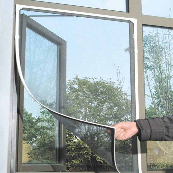 PREMIUM Jaring Kawat Magnet Cover Penutup Tirai Pintu Jendela Rumah Anti Nyamuk Serangga Masuk