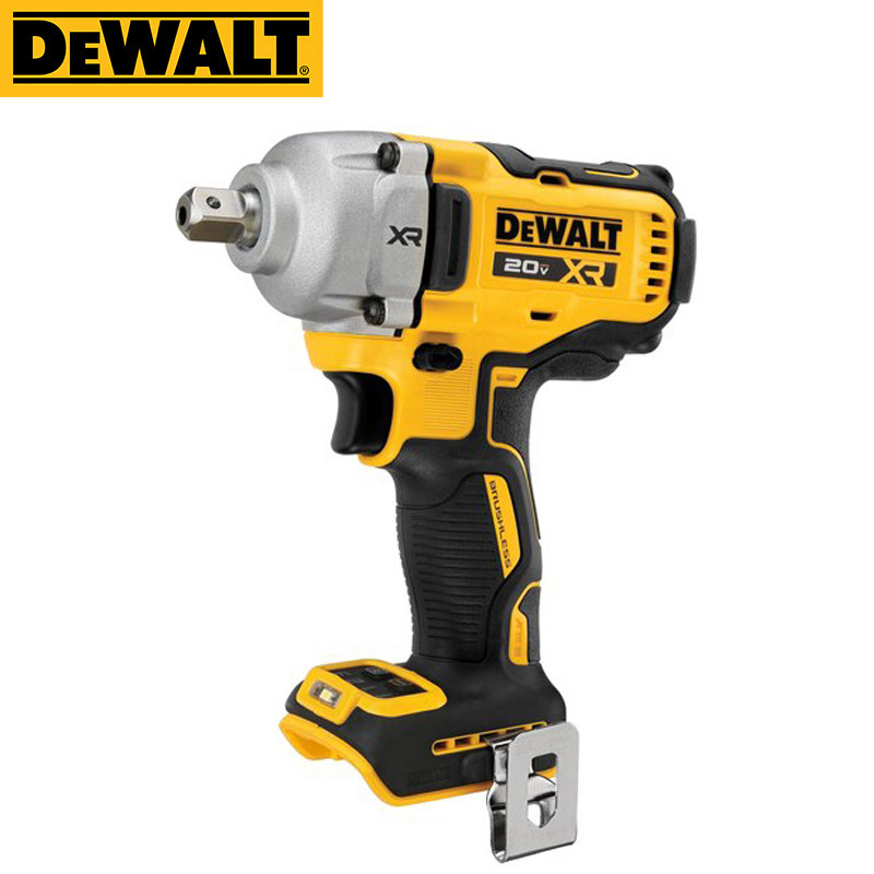 Dewalt DCF892 20V Kunci Impact Elektrik Tanpa Sikat 1/2 Inci Lampu LED Penyesuaian Torsi Tiga Kecepa