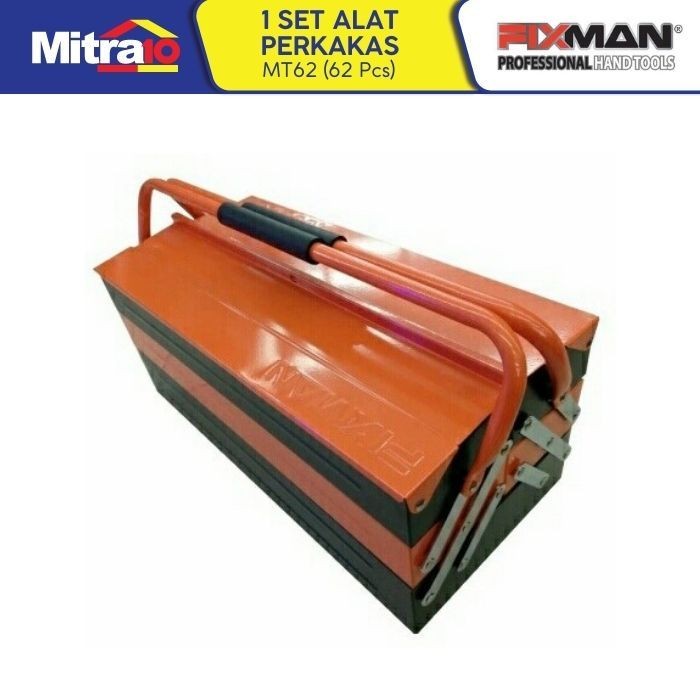Fixman Mt62 Tool Box Set 62 Pcs