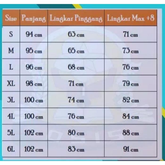 Rok Seragam SMP SMA Panjang PRAMUKA REMPEL / MERK SERAGAM