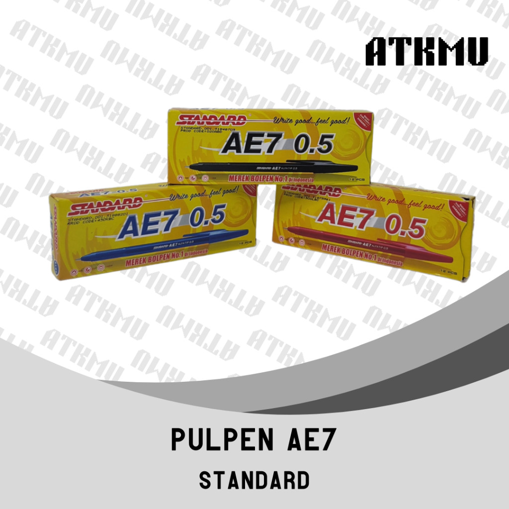 

Pulpen AE7 Standard 0.5mm 1 Pak isi 12 pcs
