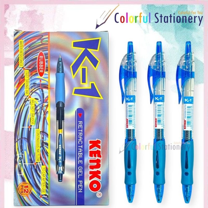 

Pulpen / Ballpoint / Gel Pen Kenko K1 (12 Pcs)