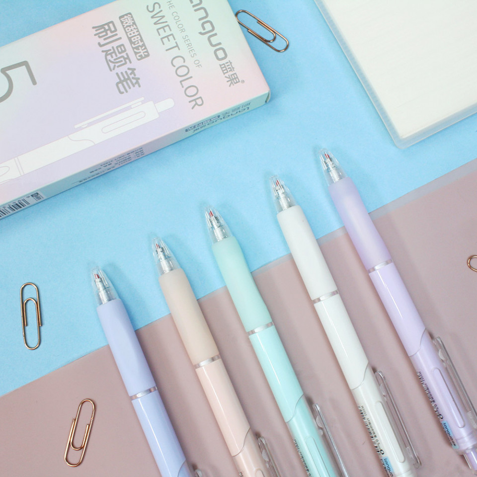 

Sweet Color Series Gel Ink Pen Set 5Pc [Creativ]