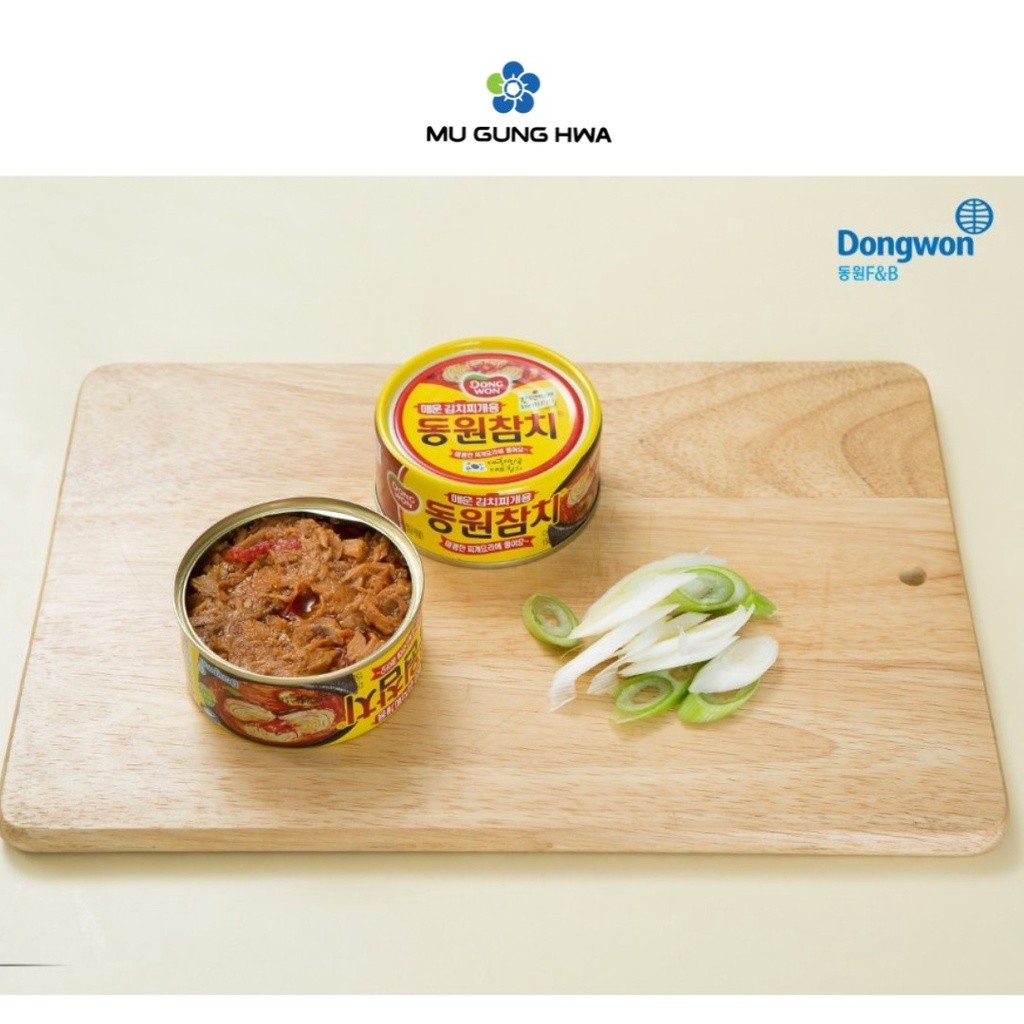 

Dongwon Chunk Light Tuna In Kimchi Sauce - 150g / 3PCS