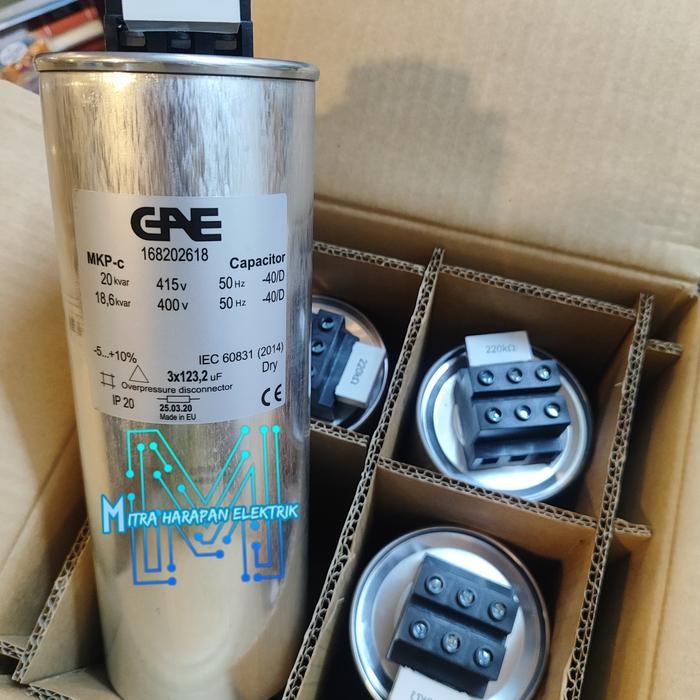 Capasitor Bank 3,3 Kvar 415V Gae Original / Kapasitor Panel 3,3Kvar