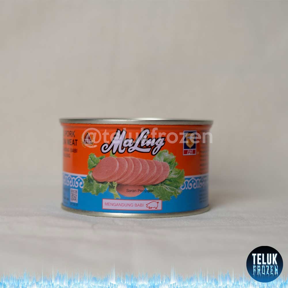 

daging maling kaleng 397gr tts luncheon pork meat canned 397 gram ham ma ling babi non halal