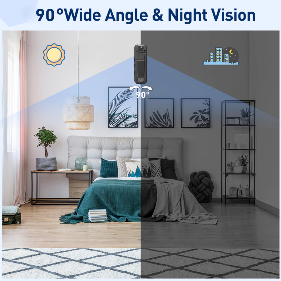 Mini Kamera CCTV HD L7 Camera Mini WIFI Kamera CCTV HD 1080P 180 Mini WIFI Camcorder Body Cam wifi