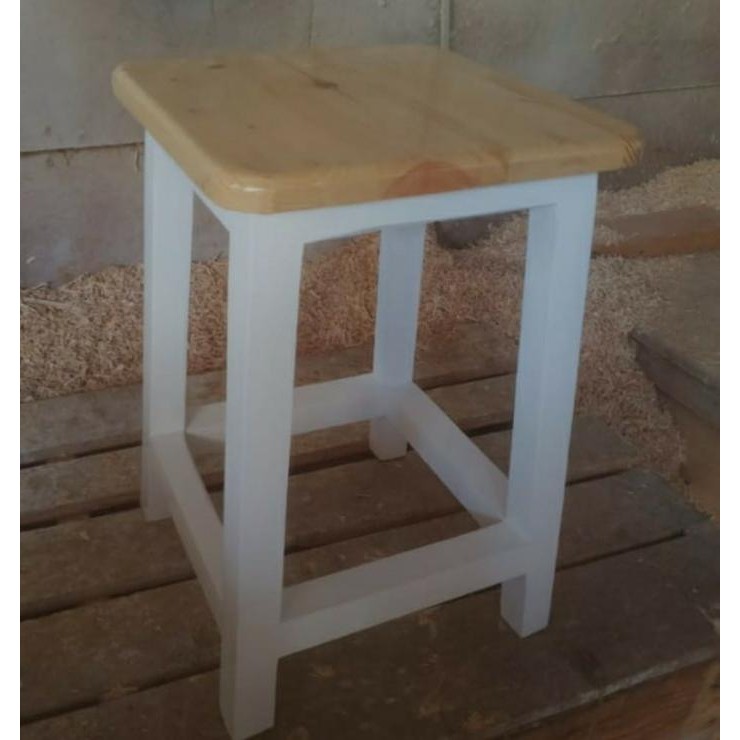 Kursi Bar/Makan Kayu Jati Belanda