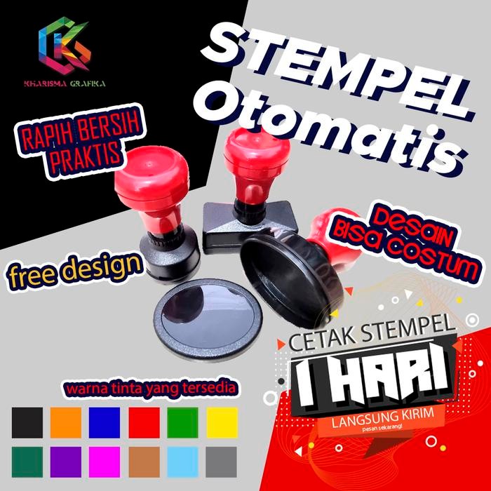 

Tkj - Stempel Otomatis Flash Bisa Ditunggu Warna