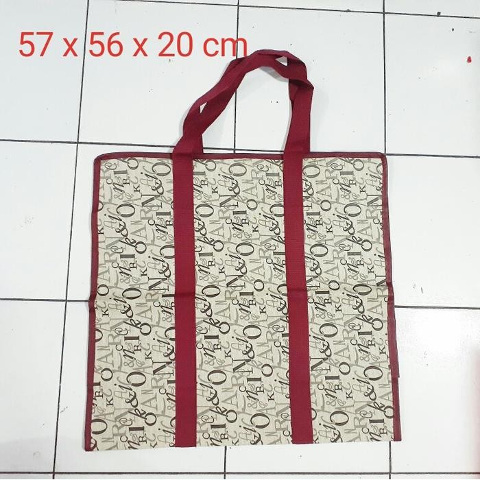 Tas Jumbo Besar Kantung Belanja Kuat Kantong Baju Laundry Bag Laundri
