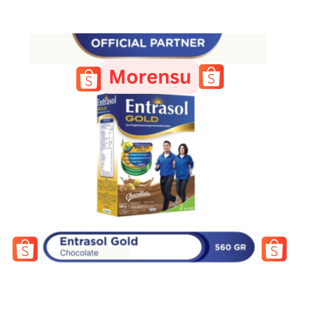 

Entrasol Gold 560gram susu kalsium tinggi dewasa lansia susu tulang dan sendi